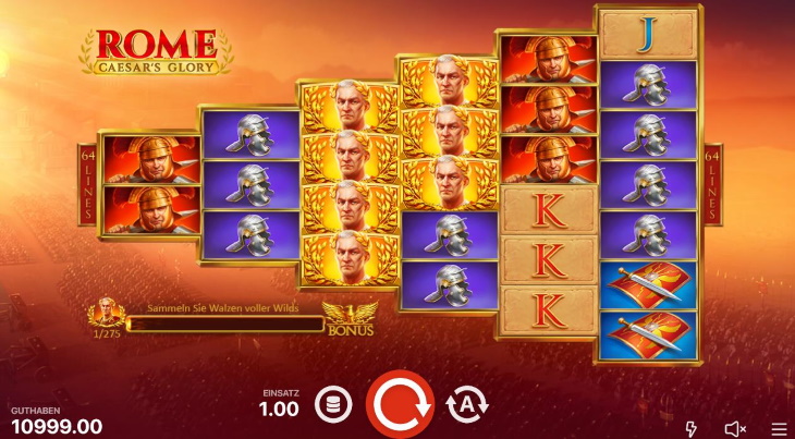 Playson Rome Caesars Glory slot