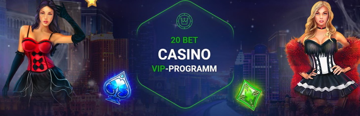 20 Bet VIP program