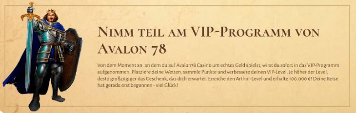 Avalon78 vip info