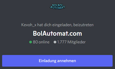 Bolbol Automat Discord