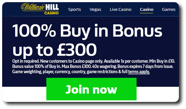 WilliamHill Casino - Join Now!