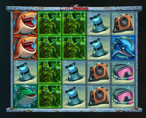 Razor Shark Mystery Stacks