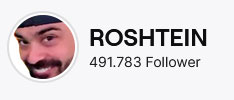 Roshtein Twitch Followers