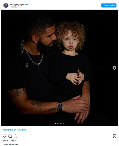 Drake and son
